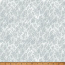 HFF Midnight Perch - X7799-48S Grey/Silver - Cotton Metallic Fabric