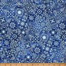 HFF Rodeo Dreams - W5530-7 Blue - Cotton Fabric