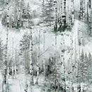 HFF Stag And Stone - Y5797-126 Fog - Cotton Metallic Fabric