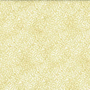 HFF Winter Blossom - P7618-20G Natural/Gold - Cotton Metallic Fabric