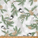 HFF Winter's Eve - W5359-113S Frost/Silver - Cotton Fabric