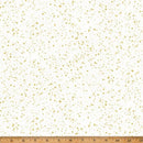 HFF Winter's Eve - W5362-20G Natural/Gold - Cotton Fabric