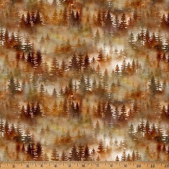 HFF Woodsy and Whimsy - V5285-342 Woody - Cotton Fabric
