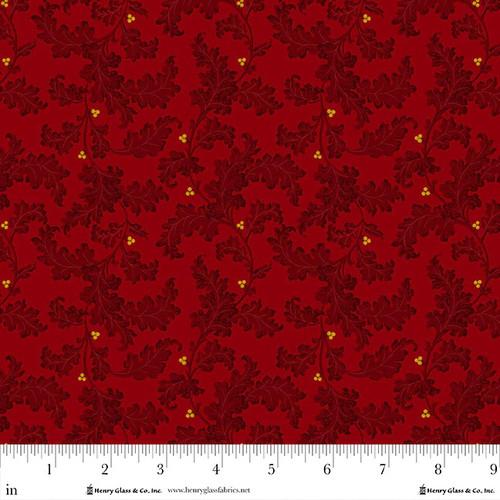 HG Baubles & Balsam - 985-88 Cranberry - Cotton Fabric