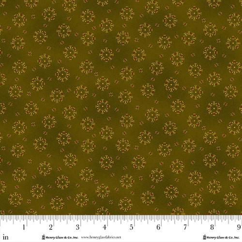 HG Baubles & Balsam - 988-66 Evergreen - Cotton Fabric