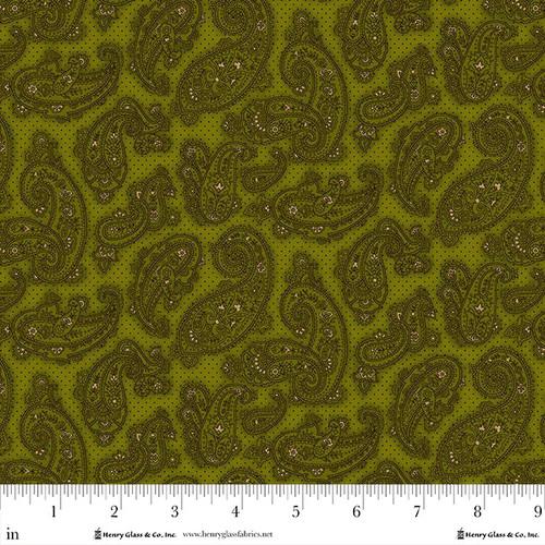 HG Baubles & Balsam - 993-66 Evergreen - Cotton Fabric