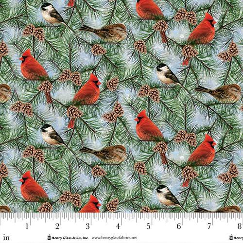 HG Believe - 1873-11 Blue - Cotton Fabric