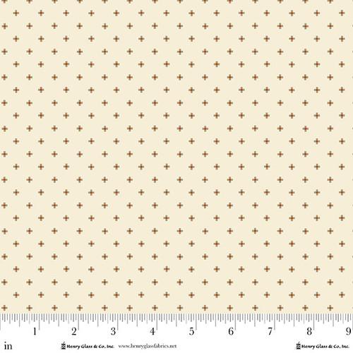 HG Buttercream & Brickle Bits - 1939-40 Cream - Cotton Fabric