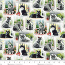 HG Catsup - 1928-19 Gray/Multi - Cotton Fabric