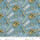 HG Coastal Guard - 2192-73 Blue/Multi - Cotton Fabric