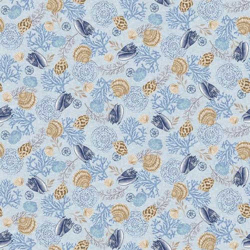 HG Cobalt Seas - 1364-11 Light Blue - Cotton Fabric