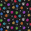 HG Diva Pups - 1739-99 Black - Cotton Fabric