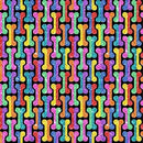 HG Diva Pups - 1744-99 Black - Cotton Fabric