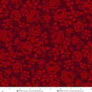 HG Every Heart Beats True - 2686-88 Cranberry - Cotton Fabric