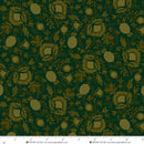 HG Every Heart Beats True - 2690-66 Deep Emerald - Cotton Fabric