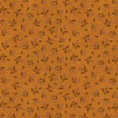 HG Flossie's Flowers - 3372-35 Rust - Cotton Fabric