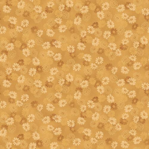 HG Flossie's Flowers - 3373-33 Yellow - Cotton Fabric