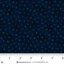 HG Flower Pot Prints - 1114-77 Navy - Cotton Fabric