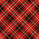 HG Moose Lodge - 6616-88 Red/Brown - Cotton Fabric