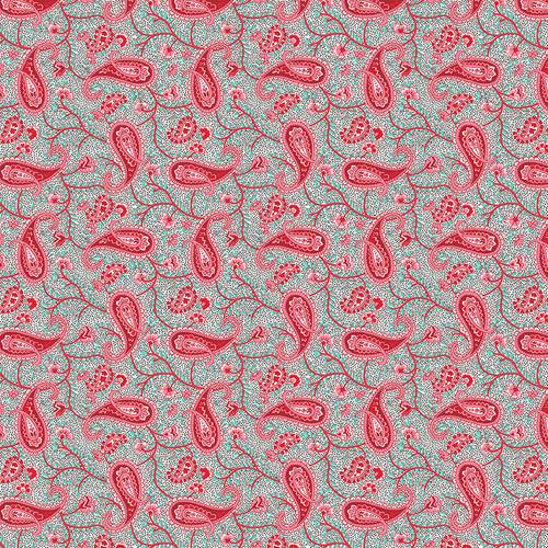 HG Nana Mae 7 - 903-88-Red - Cotton Fabric