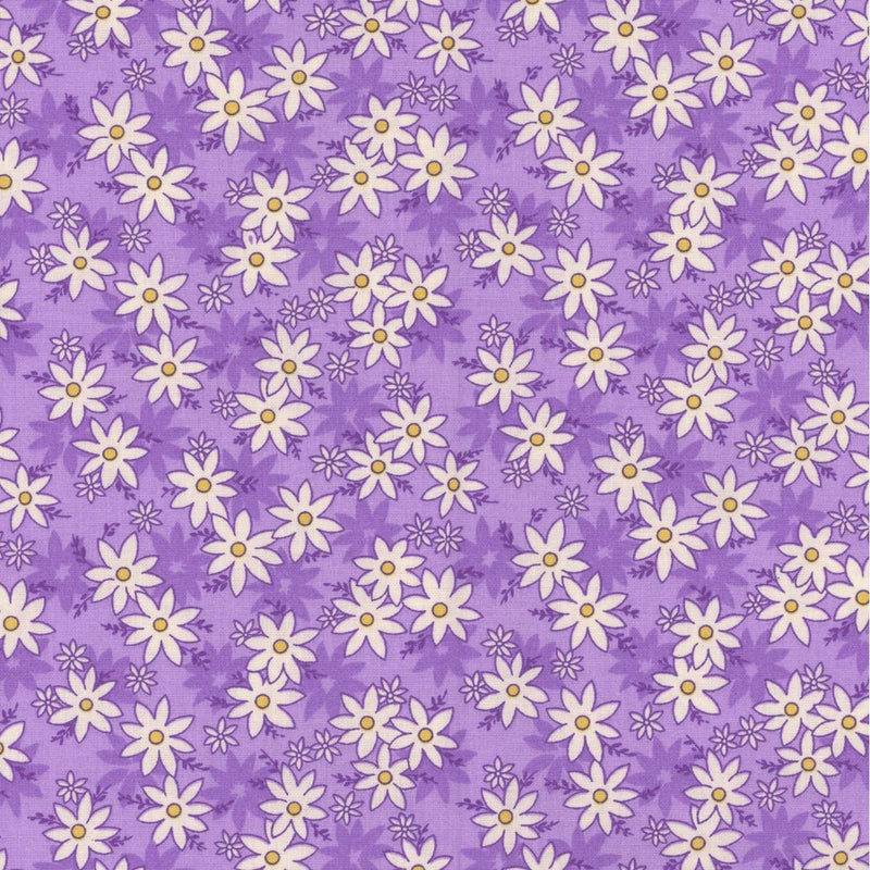 HG Nana Mae 8 - 1493-55 Purple - Cotton Fabric
