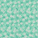 HG Nana Mae 8 - 1493-60 Aqua - Cotton Fabric