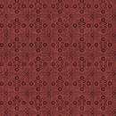 HG Oak And Maple - 3288-88 Red - Cotton Fabric