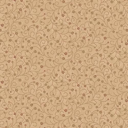 HG Oak And Maple - 3289-33 Tan - Cotton Fabric