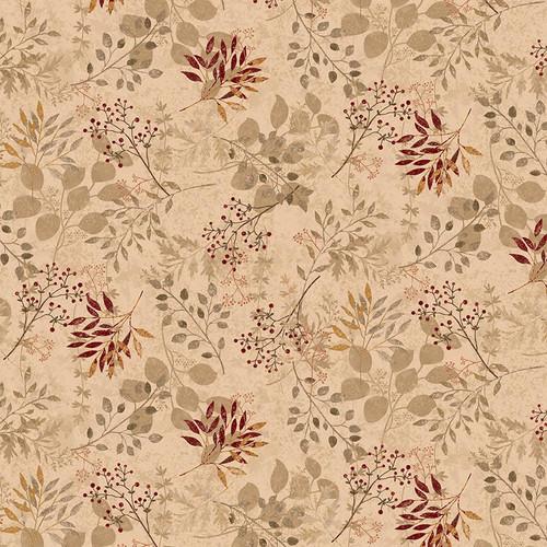 HG Oak And Maple - 3293-33 Tan - Cotton Fabric