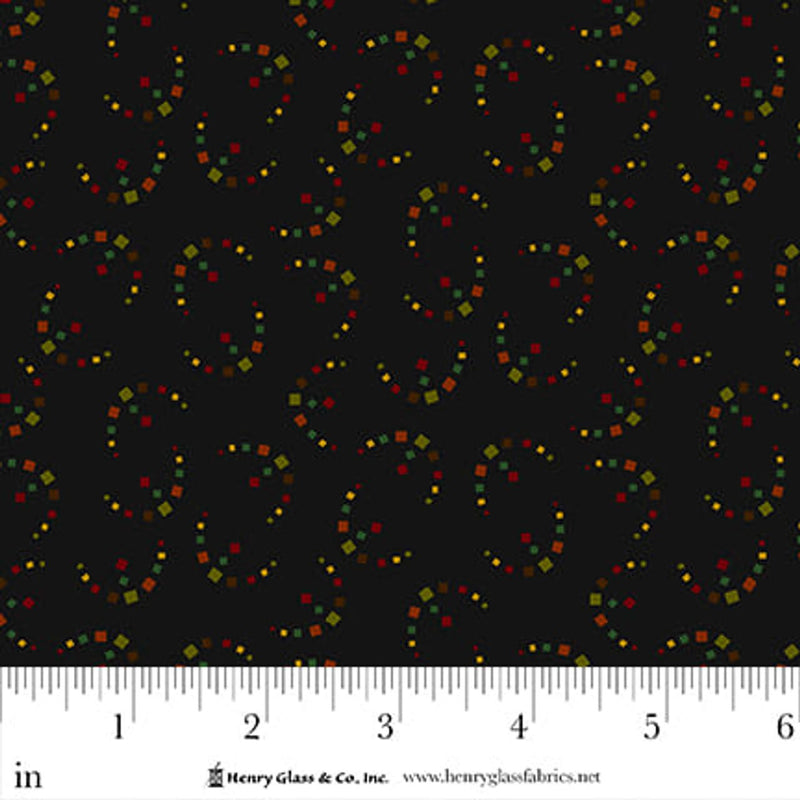 HG Pennyberry Farm - 2009-99 Black - Cotton Fabric