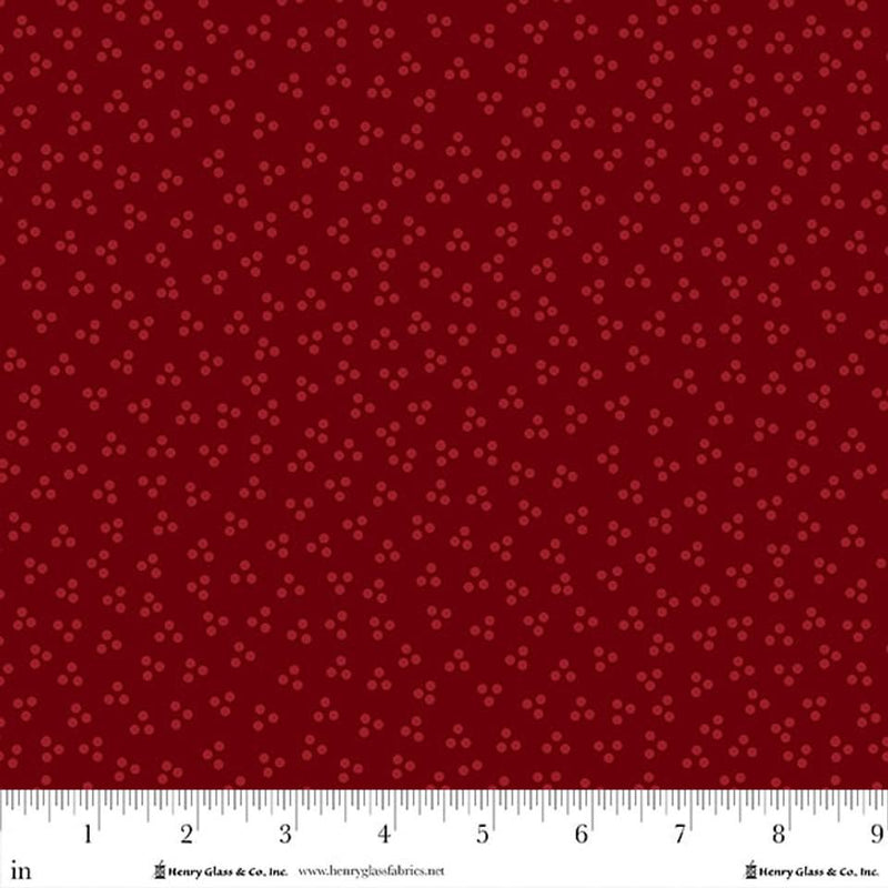 HG Pennyberry Farm - 2012-88 Red - Cotton Fabric