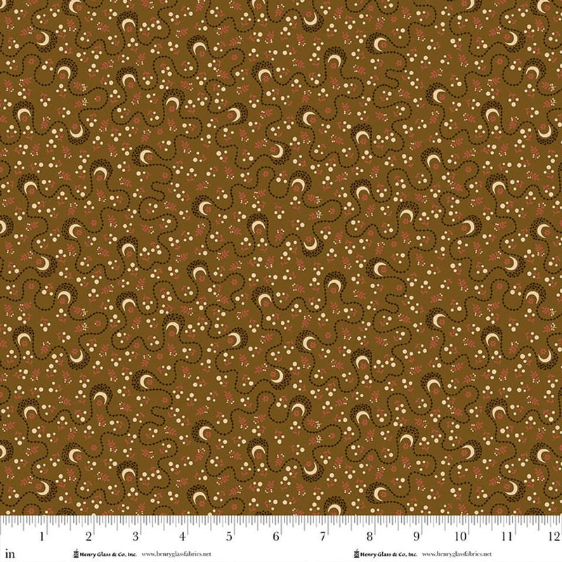 HG Pennyberry Farm - 2015-33 Brown - Cotton Fabric