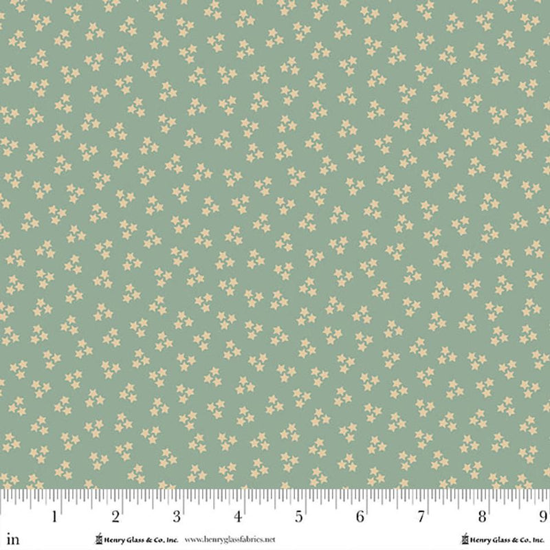 HG Pennyberry Farm - 2016-11 Light Aqua - Cotton Fabric