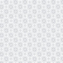 HG Quilter's Flour VI - 1697-01W White on White - Cotton Fabric