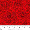 HG Scarlet's Treasure - 3644-88 Red - Cotton Fabric