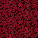 HG Scrap Basket Favorites - 1506-88 Cranberry - Cotton Fabric