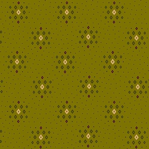 HG Scrap Basket Favorites - 1514-66 Green - Cotton Fabric