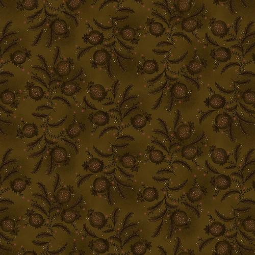 HG Scrap Basket Favorites - 1517-33 Brown - Cotton Fabric