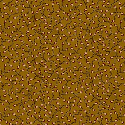 HG Scrap Basket Favorites - 1519-406 Gold - Cotton Fabric