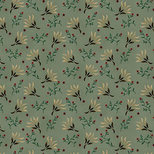 HG Scrap Basket Favorites - 1521-11 Aqua - Cotton Fabric