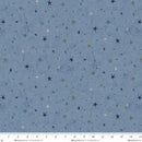 HG Seeing Stars - 3556-75 Medium Blue - Cotton Fabric