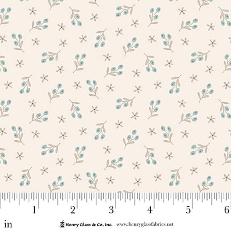HG Simply Charming - 3500-47 Cream Blue - Cotton Fabric