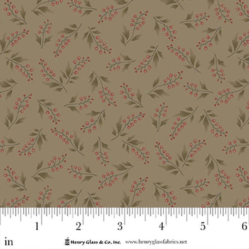 HG Simply Charming - 3502-38 Brown - Cotton Fabric