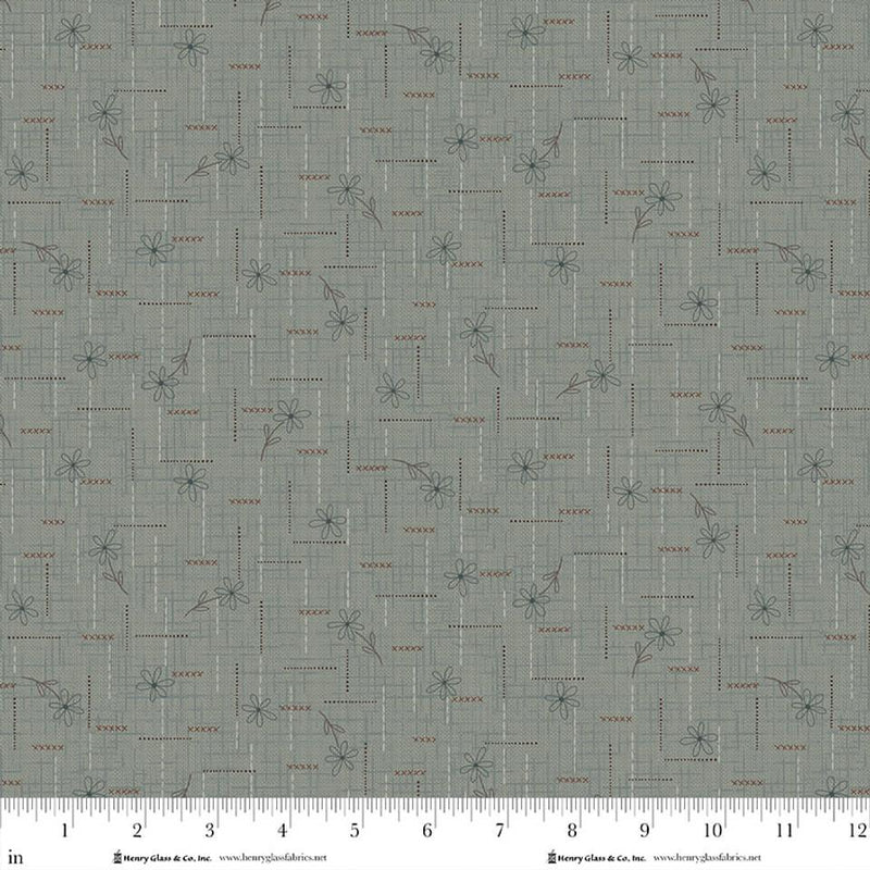 HG Simply Charming - 3503-77 Blue - Cotton Fabric