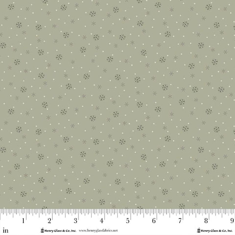 HG Simply Charming - 3505-66 Dusty Green - Cotton Fabric