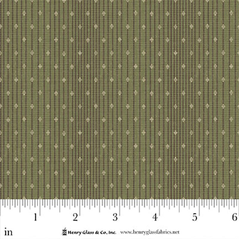 HG Simply Charming - 3506-66 Green - Cotton Fabric