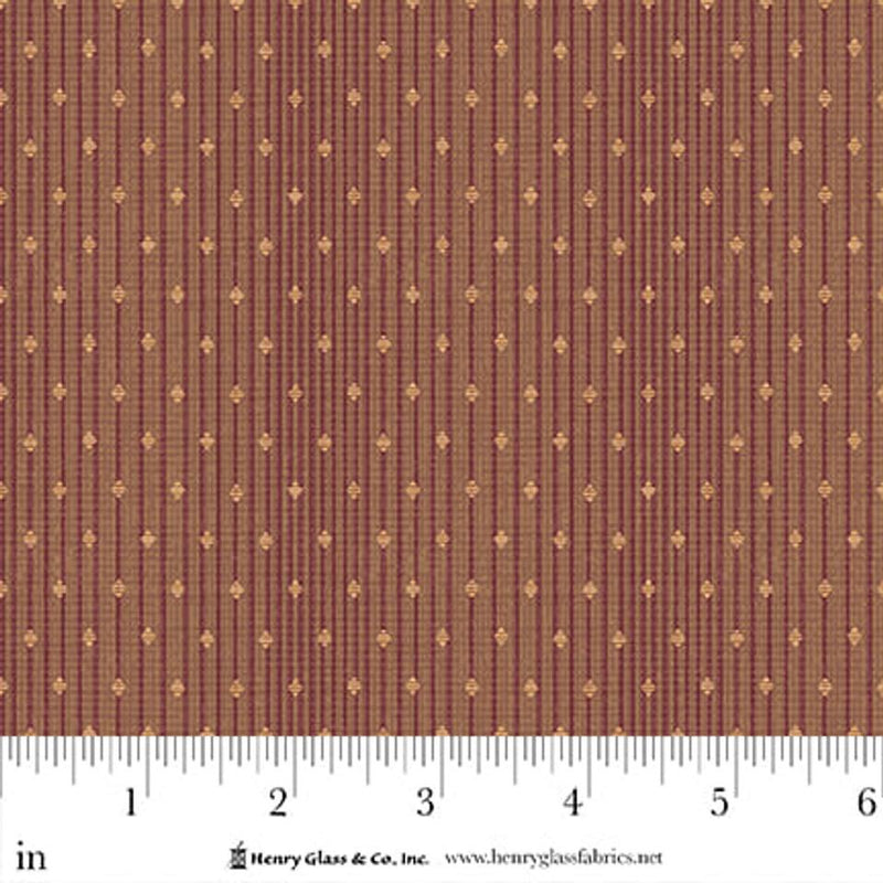 HG Simply Charming - 3506-88 Red - Cotton Fabric