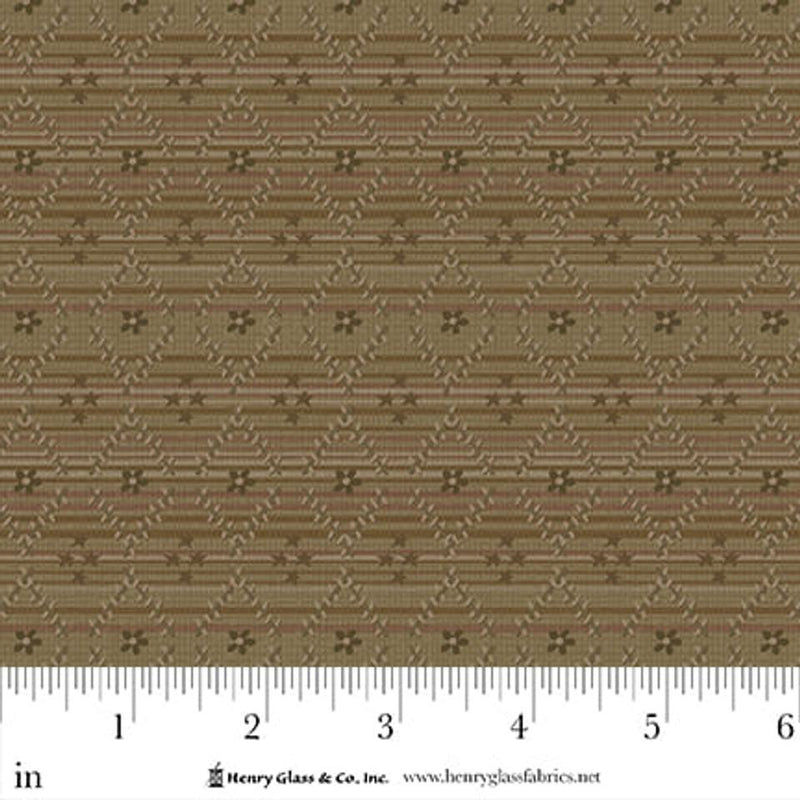 HG Simply Charming - 3508-38 Brown - Cotton Fabric
