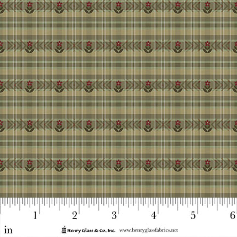 HG Simply Charming - 3509-66 Green - Cotton Fabric