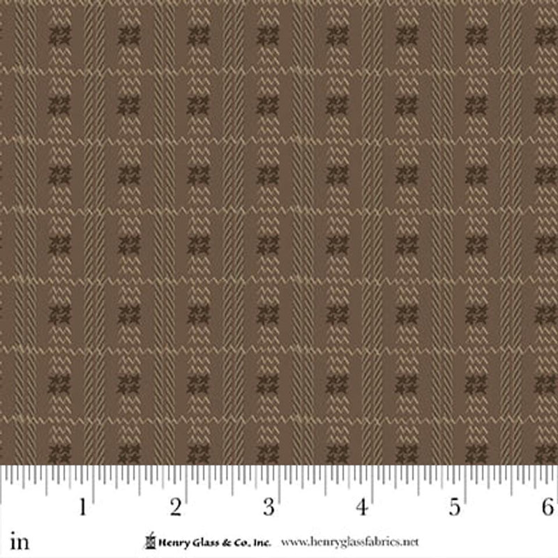 HG Simply Charming - 3511-38 Brown - Cotton Fabric